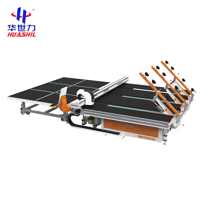Mobile glass cutting machine